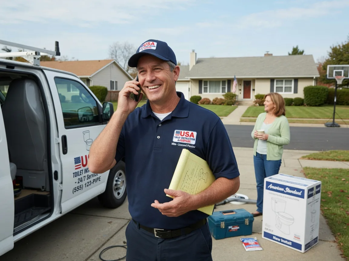Toilet Installation Racine, MO FAQs
